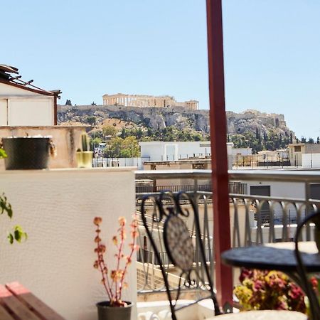 Mosaics Athens Central Studio With Acropolis View Exterior photo
